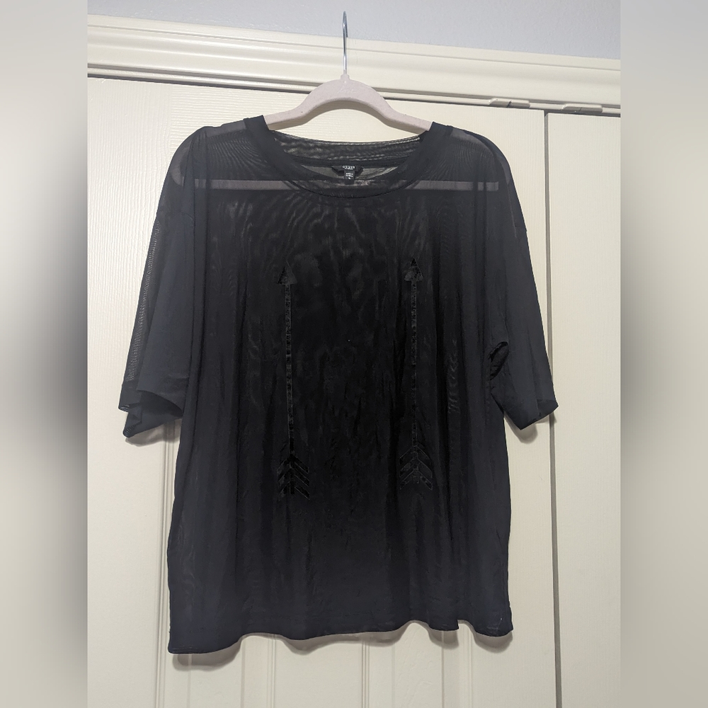 Guess Mesh T-Shirt (Size M)